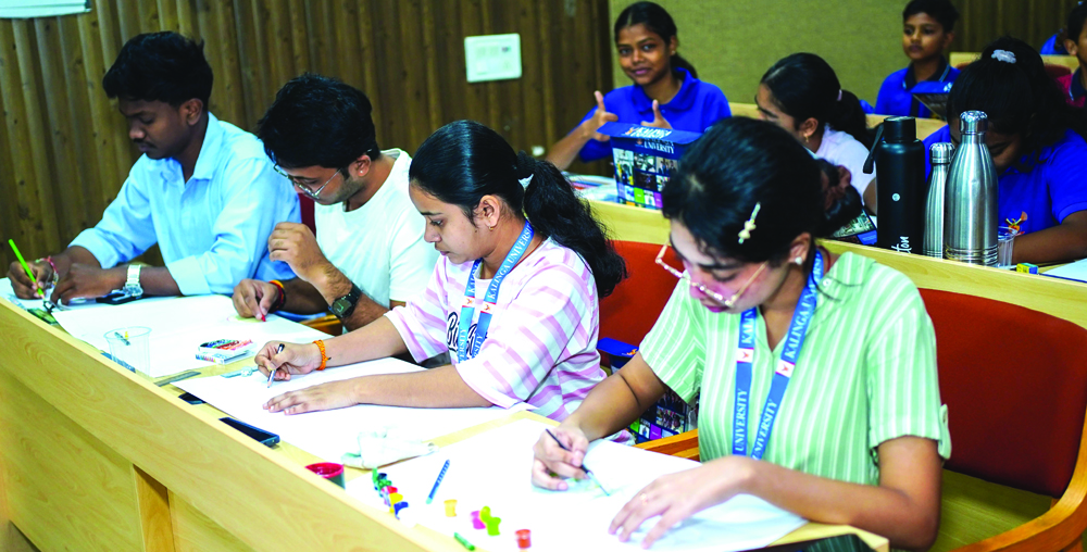 कलिंगा विश्वविद्यालय में चित्रकला प्रतियोगिता के साथ विश्व ओजोन दिवस 2025 मनाया गया