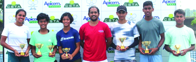 ऑल इंडिया अंडर-14 और 18 टेनिस स्पर्धा में 10 राज्यों ने लहराया परचम