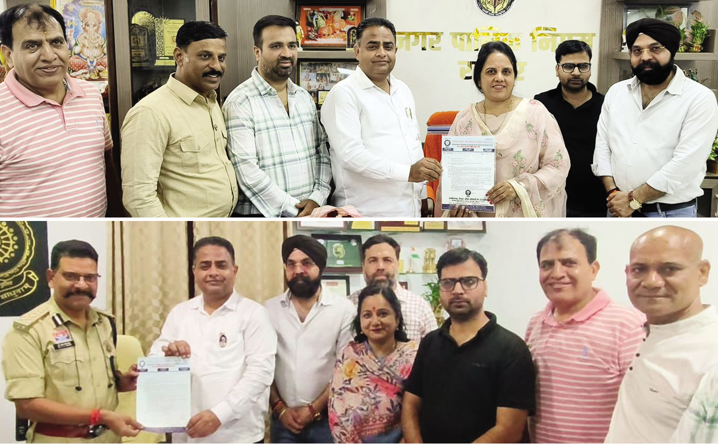 दीपावली पर यातायात, सफाई एवं सुरक्षा व्यवस्था सुनिश्चित कराने चेंबर प्रतिनिधि मंडल का आग्रह