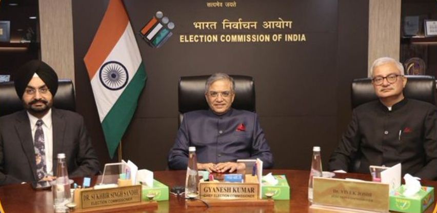 एसआईआर का दूसरा चरण 12 राज्यों और केंद्रशासित प्रदेशों में चार नवंबर से शुरू