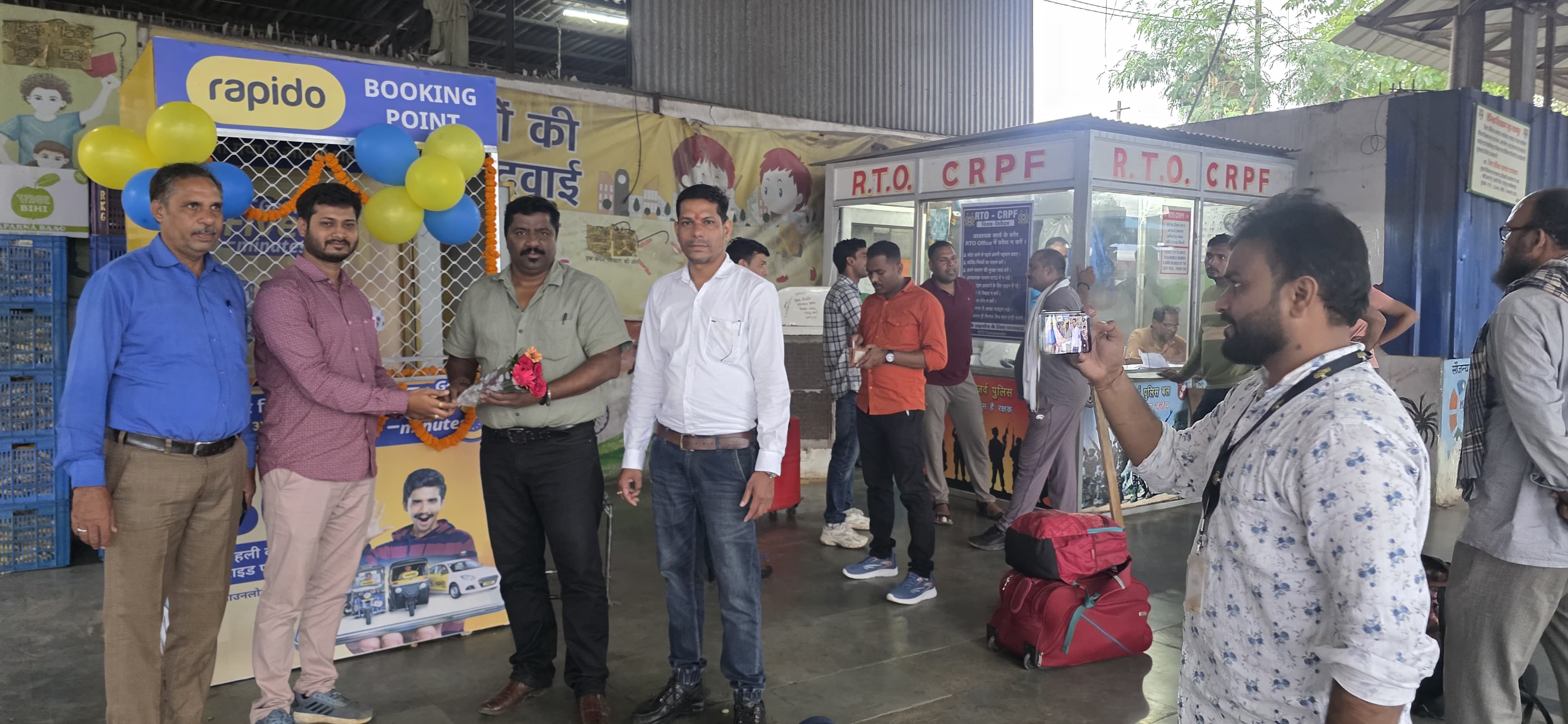 अहमदाबाद की कंपनी रैपिडो रायपुर स्टेशन में देगी आटो सुविधा 