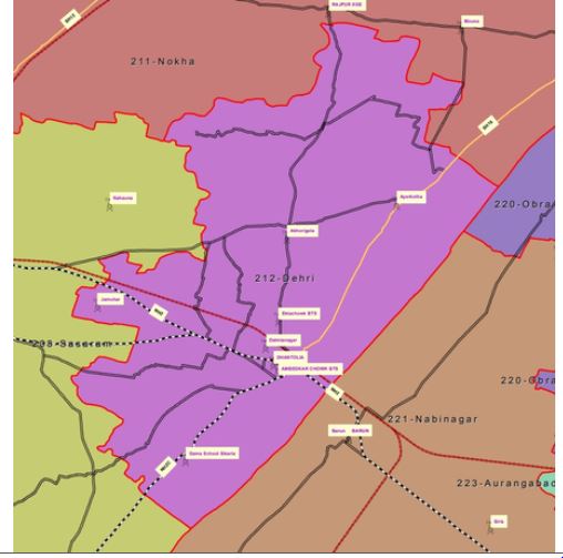 डेहरी विधानसभा सीट: राजद और लोजपा (रामविलास) के बीच कांटे की टक्कर, किस ओर घूमेगी घड़ी की सुई? 