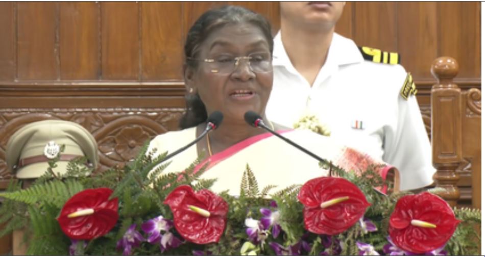 राष्ट्रपति द्रौपदी मुर्मू ने उत्तराखंड रजत जयंती पर राज्य विधानसभा के विशेष सत्र को संबोधित किया