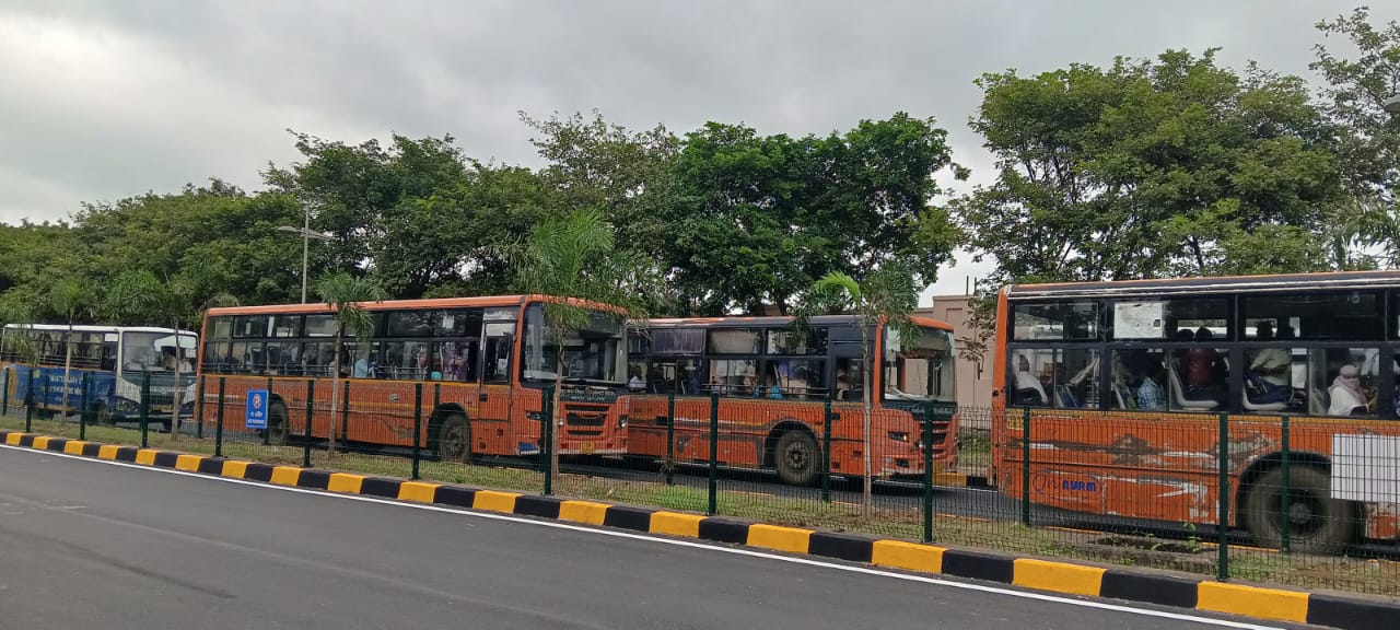 तीन दिन की किरकिरी के बाद कल परसों राज्योत्सव के लिए बसें चलेंगी 