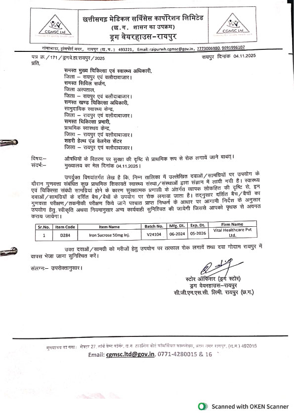 दो और दवा के उपयोग पर रोक, एक इंजेक्शन भी 