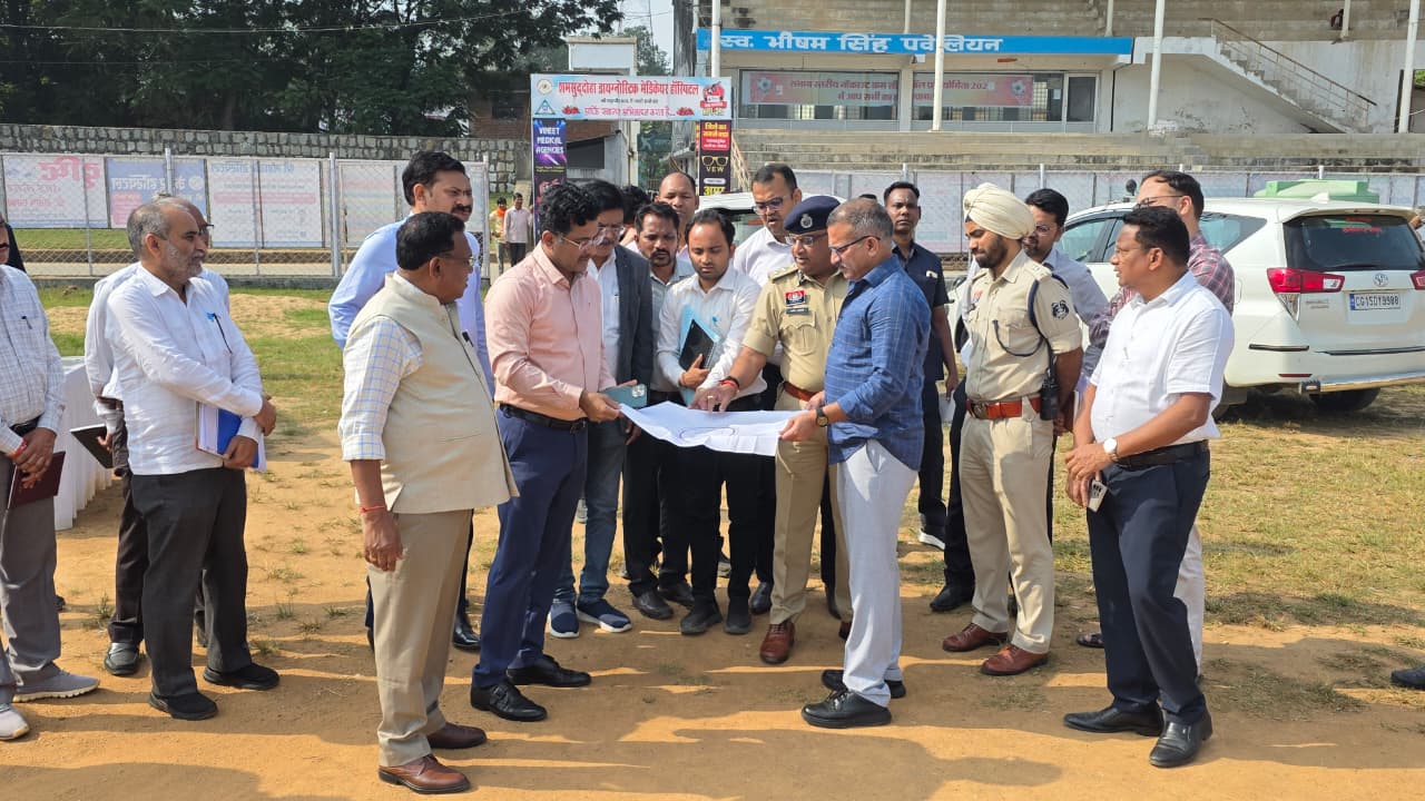 राष्ट्रपति के चॉपर के लिए मजबूत हैलीपेड बनाने कड़े निर्देश,