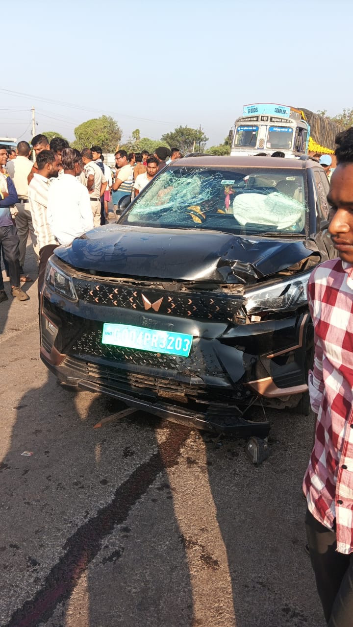 विधानसभा इलाके में सड़क हादसा बाइक सवार की मौत