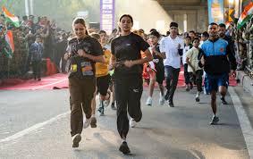 बीएसएफ महानिदेशक ने जम्मू मैराथन का नेतृत्व किया, 'ऑपरेशन सिंदूर' के बाद पहली ऐसी पहल