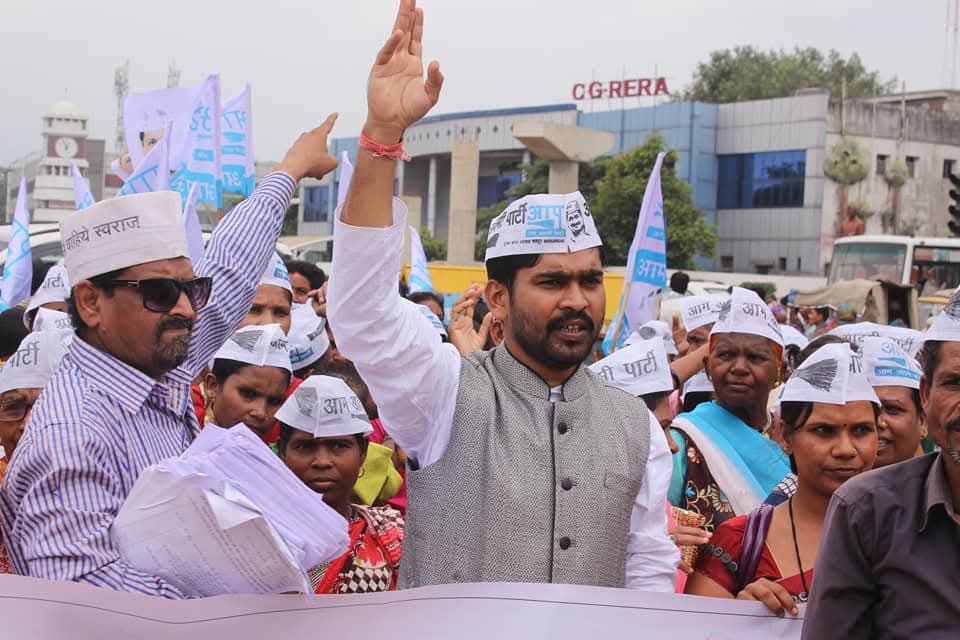 उत्तम जायसवाल आप के कार्यकारी प्रदेश अध्यक्ष