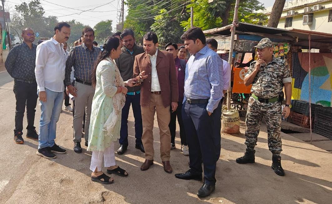  राजेन्द्र नगर वार्ड में मोबाईल एप पर जनगणना की टेस्टिंग 