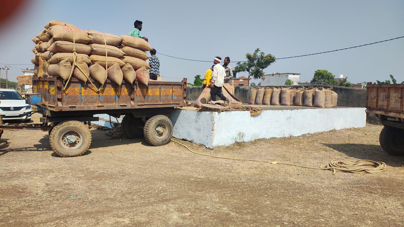 समर्थन मूल्य पर धान खरीदी प्रारंभ: पहले दिन 19464 क्विंटल का उपार्जन