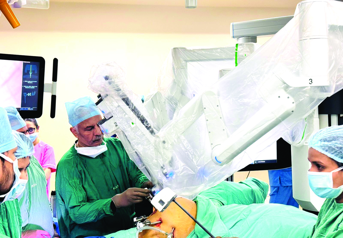 रोबोटिक स्त्रीरोग शल्य चिकित्सा पर अपनी तरह का पहला सीएमई और लाइव वर्कशॉप रामकृष्ण केयर में