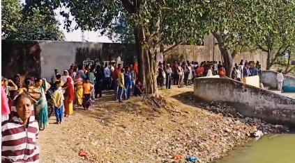 तालाब में डूबने से दो छात्रों की मौत, दो को बचाया गया