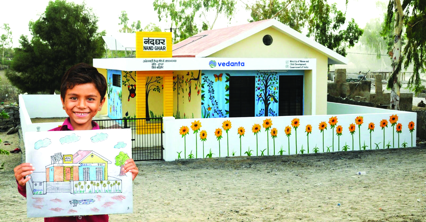 4 लाख+ बच्चों और 3 लाख महिलाओं के जीवन को वेदांता का नंदघर मिशन कर रहा है रूपांतरित