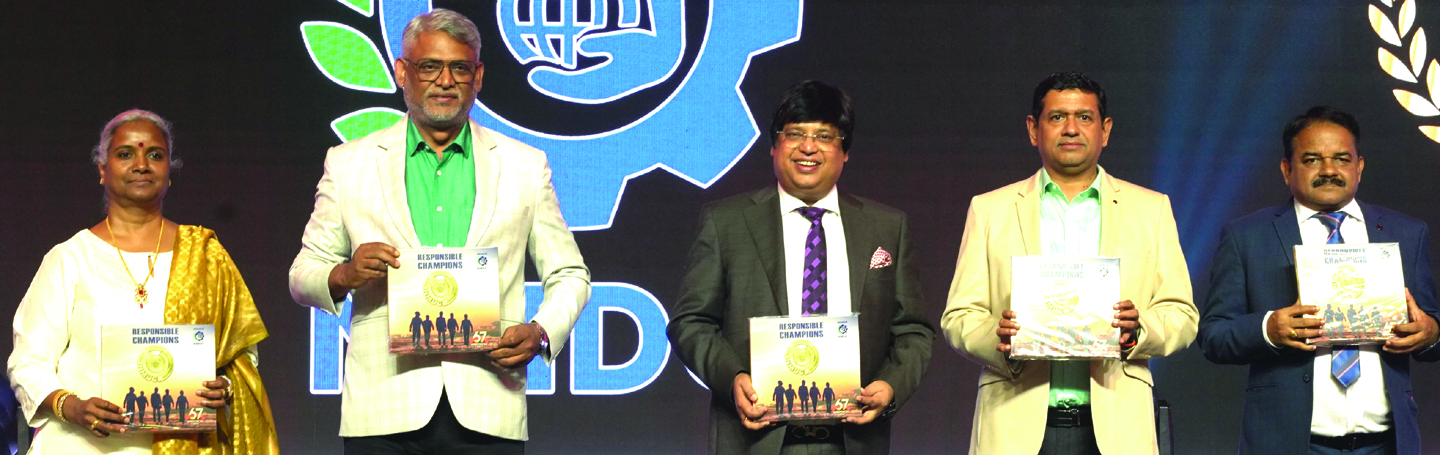 साढ़े छह दशकों से अधिक की उत्कृष्टता का उत्सव मनाया अग्रणी लौह अयस्क उत्पादक एनएमडीसी ने