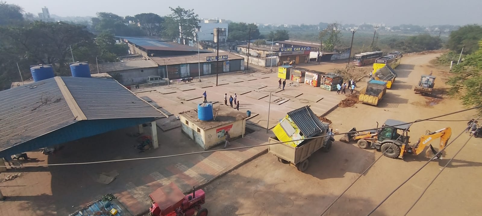 साइंस कॉलेज चौपाटी के दुकान रेलवे ब्रिज के नीचे शिफ्ट 