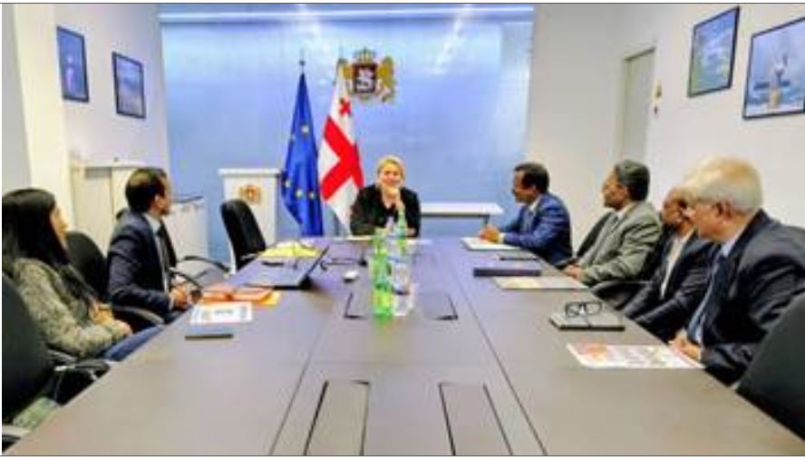 भारत और जॉर्जिया के बीच व्यापार के विस्तार पर हुई चर्चा; वस्त्र, परिधान, कालीन और रेश्म उत्पादों पर रहा फोकस