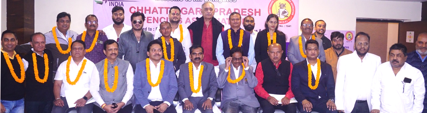 छत्तीसगढ़ प्रदेश फेंसिंग एसो. में प्रकाश अध्यक्ष, दुबे कोषाध्यक्ष और खान महासचिव निर्वाचित