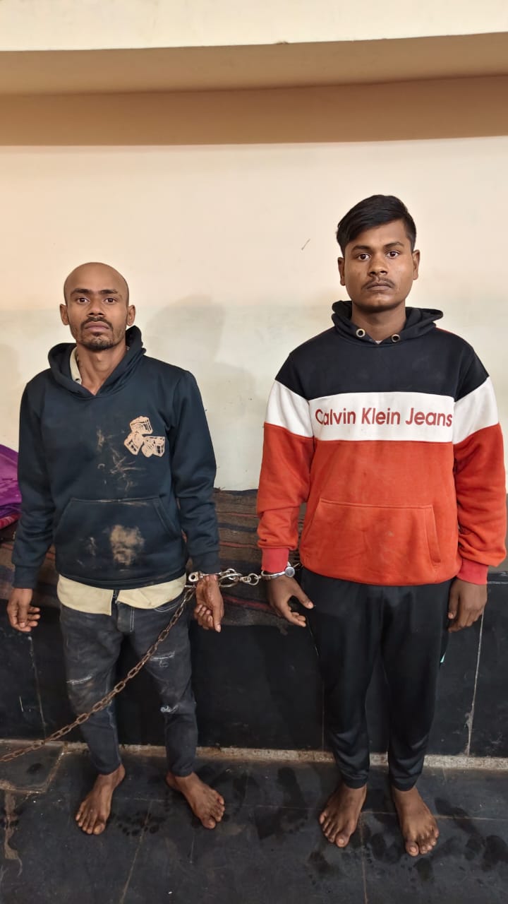 दो माह पहले चापड मारकर लूटने वाले 2 गिरफ्तार