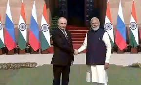 हैदराबाद हाउस पहुंचे राष्ट्रपति पुतिन, पीएम मोदी के साथ होगी अहम बैठक