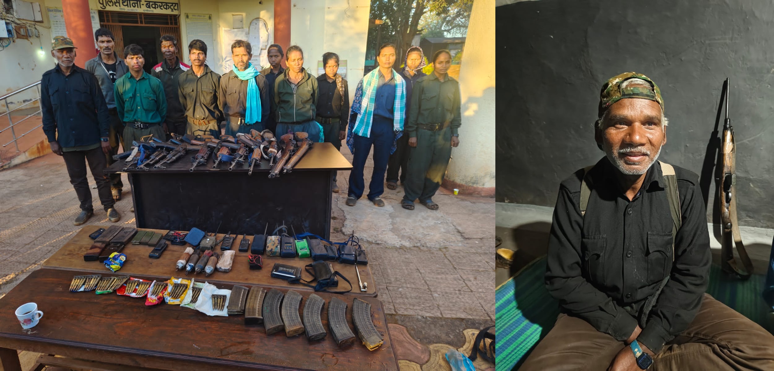 MMC ज़ोन के सीसी मेंबर रामेधर समेत एक दर्जन का सरेंडर 