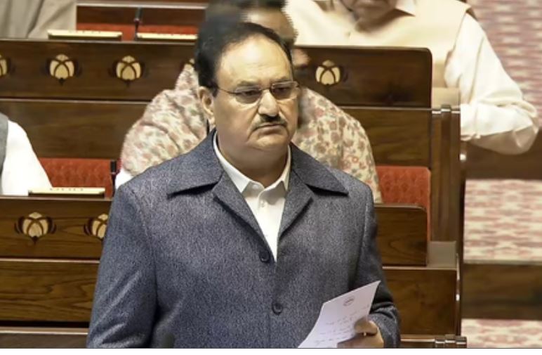 'वंदे मातरम मां भारती की साधना, सेवा और आराधना', राज्यसभा में बोले जेपी नड्डा