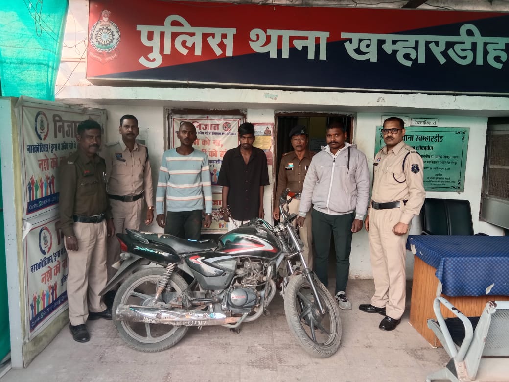 लूट की 3 वारदात करनवाले आधा दर्जन गिरफतार, तीन नाबालिग भी 