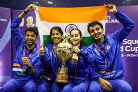 स्क्वैश विश्व कप जीतने वाली भारतीय टीम को पीएम मोदी ने बधाई देते हुए ये कहा