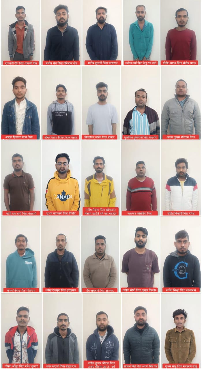 11 महीने में 25 साइबर क्रिमिनल गिरफ्तार,2 करोड़ होल्ड कराया