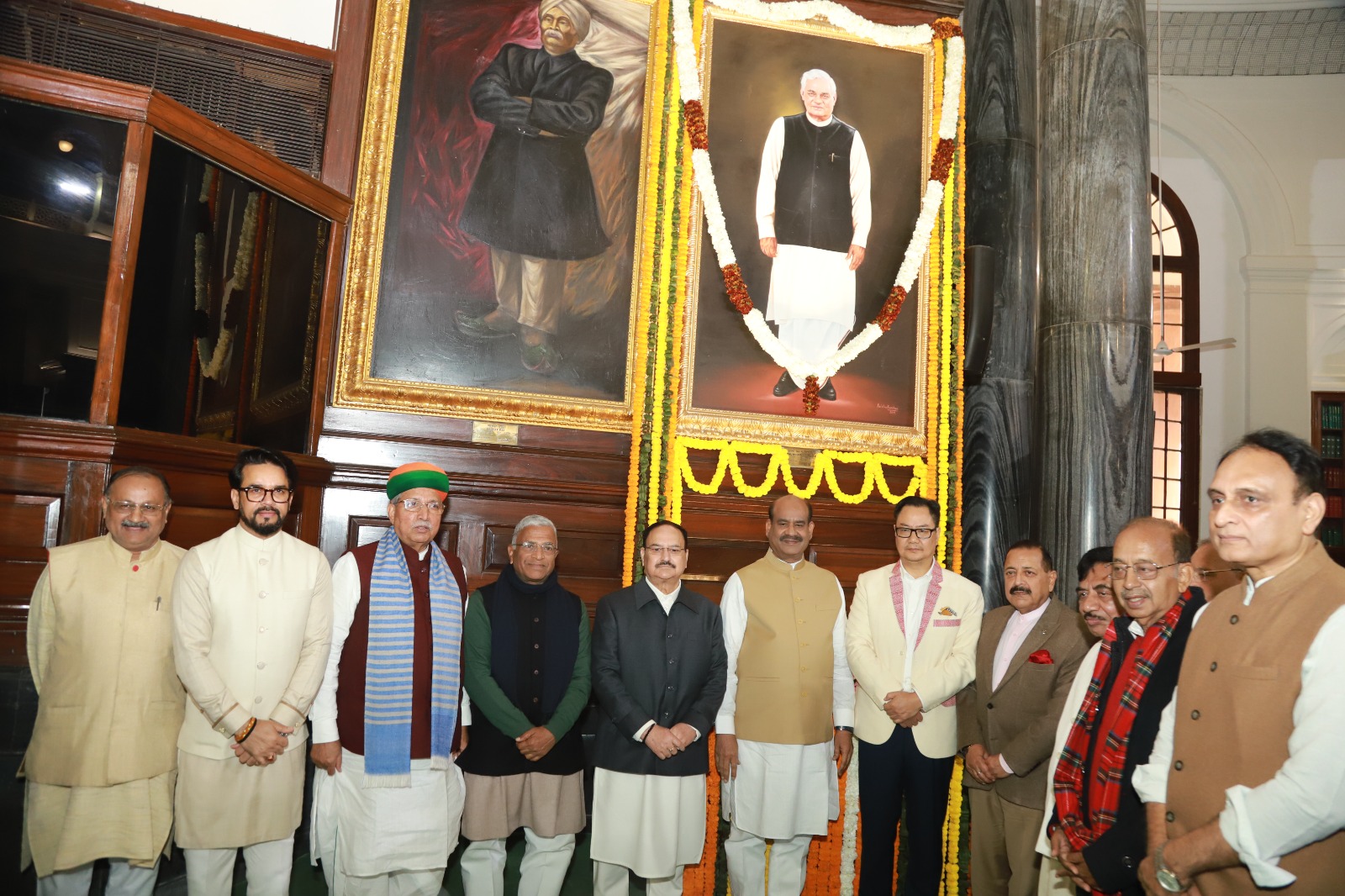 संसद भवन में अटलजी को श्रद्धांजलि