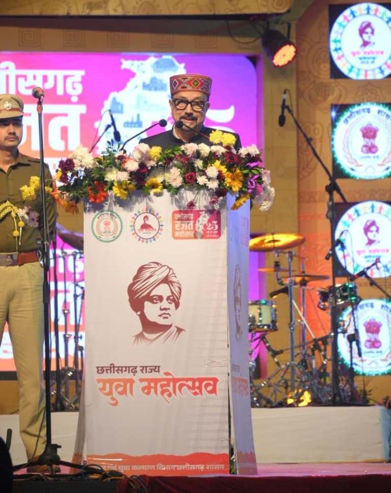 जंगल या खनिज नहीं, छत्तीसगढ़ की असली पहचान ऊर्जावान व मेहनती युवा- डेका