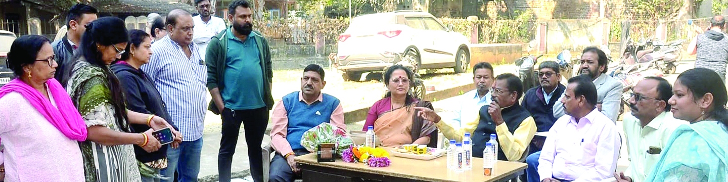 मैथलीशरण गुप्त आवासीय परिसर निवासियों की समस्याओं का निराकरण आरडीए ने किया शुरू