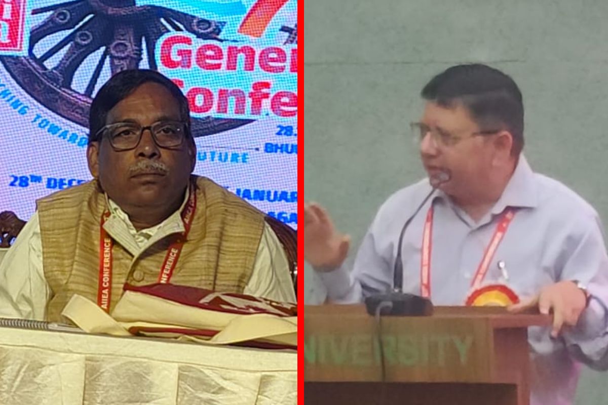 महापात्र,अभा इंश्योरेंस एम्प्लाइज एसो. के अध्यक्ष, मिश्रा महासचिव 