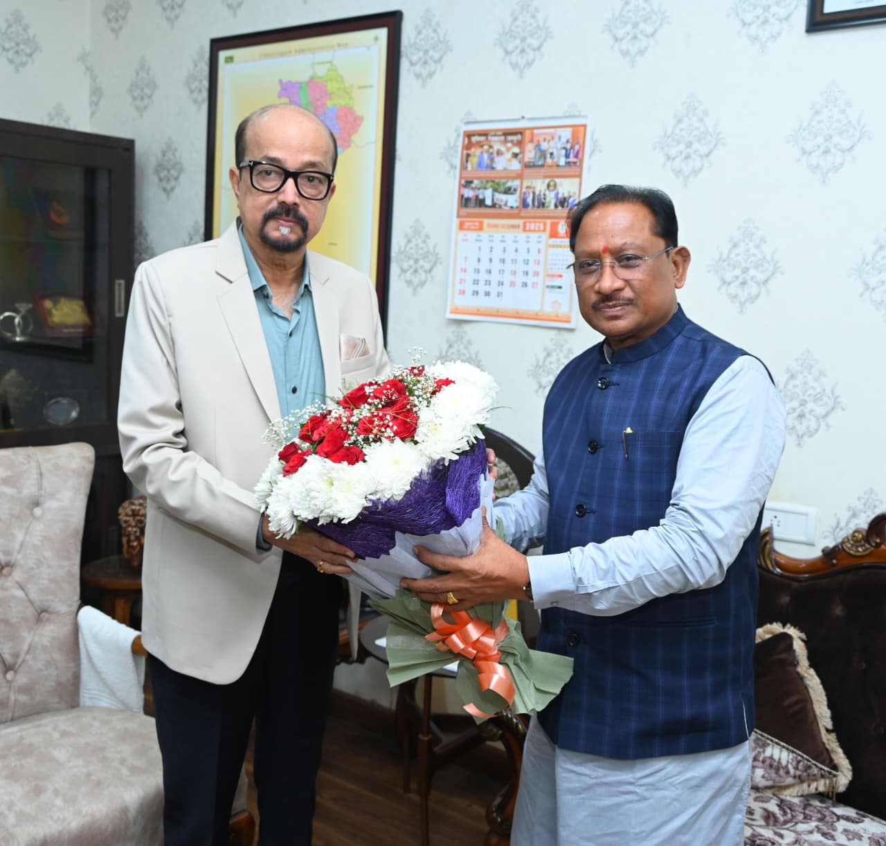 डेका को साय ने दी नए वर्ष की शुभकामनाएं