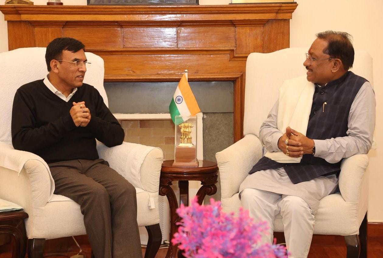 मुख्यमंत्री साय ने केंद्रीय मंत्री मांडविया को ट्राइबल गेम्स उद्घाटन के लिए आमंत्रित किया 