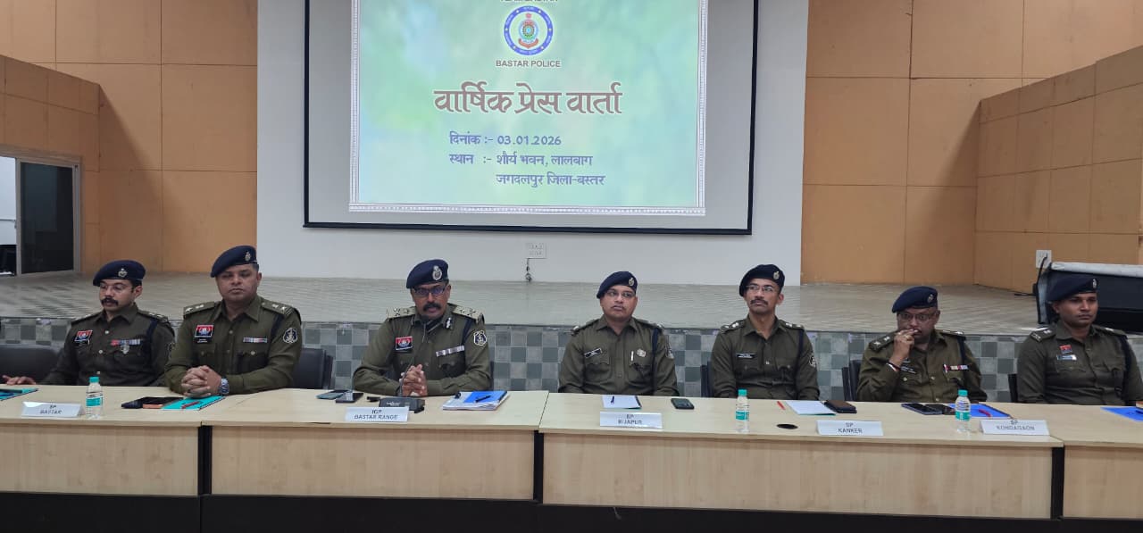 2026 में रहेगा लक्ष्य किसी जवान को नही होने देंगे घायल: आईजी बस्तर