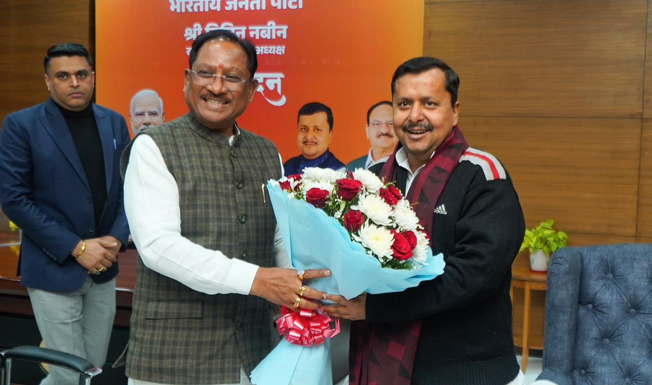 नबीन से मिले साय