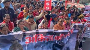 अंकिता भंडारी केस: सीबीआई जांच की मांग को लेकर उत्तराखंड में प्रदर्शन