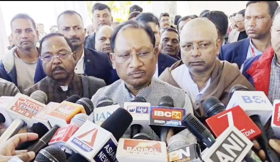 तीन माह में छत्तीसगढ़ होगा नक्सल मुक्त, जी-राम-जी योजना मनरेगा से अधिक प्रभावी - साय