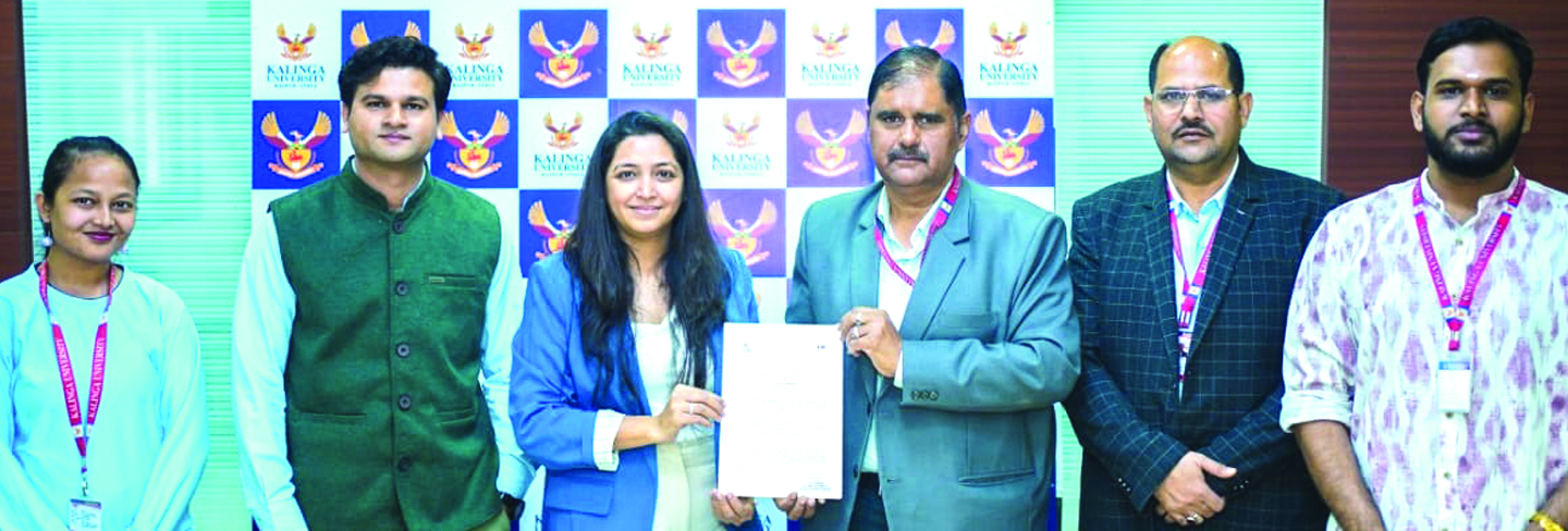 नेतृत्व विकास और राष्ट्र निर्माण में विद्यार्थियों की भागीदारी सुनिश्चित करने कलिंगा विवि और यंग इंडियंस में एमओयू