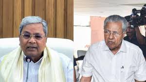 मलयालम भाषा विधेयक पर सिद्धारमैया और पिनाराई विजयन आमने-सामने