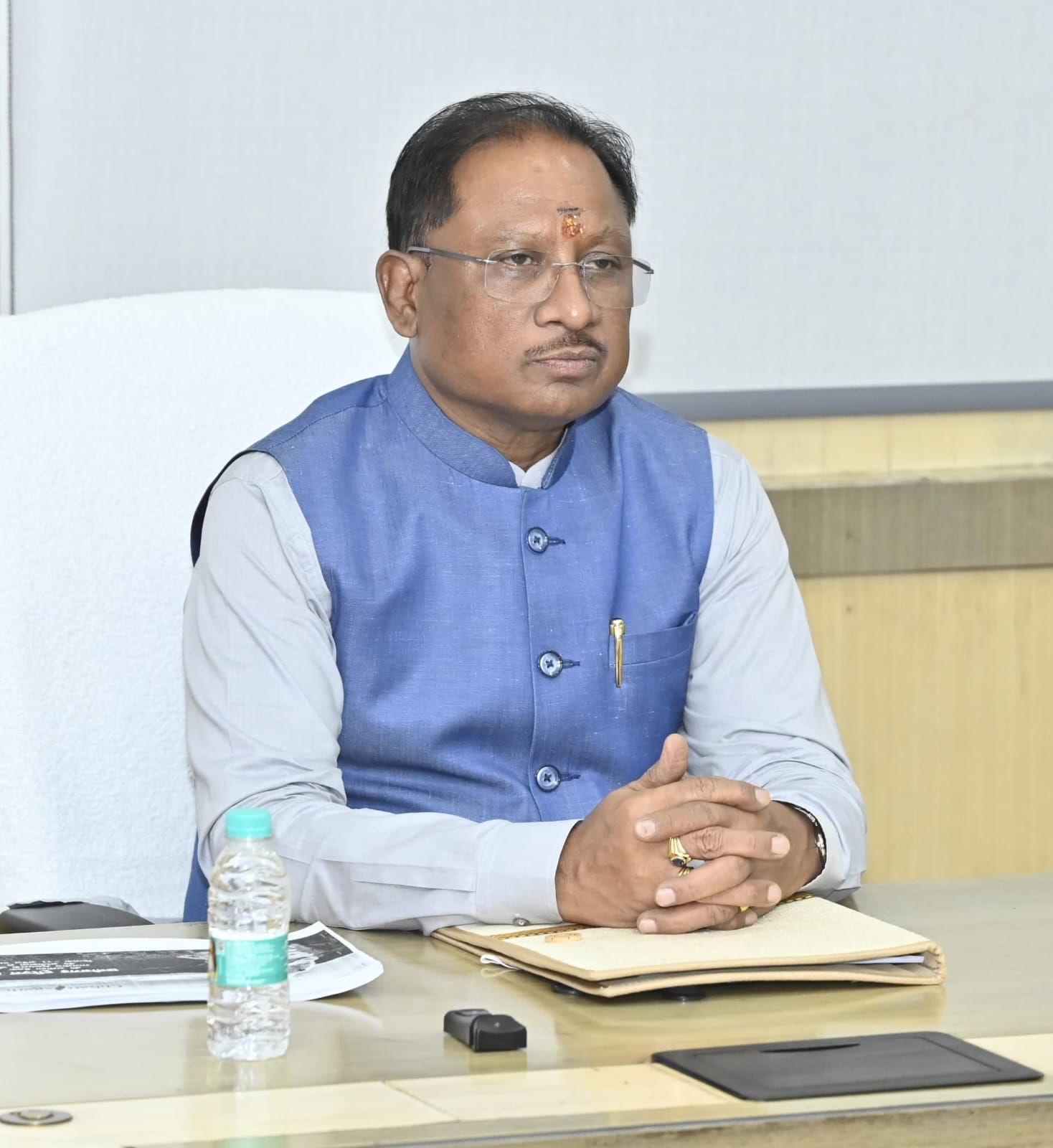 105.14 लाख  टन धान की रिकॉर्ड खरीदी, बिचौलियों, फर्जीवाड़े करने वालों को बख्शा नहीं जाएगा- साय