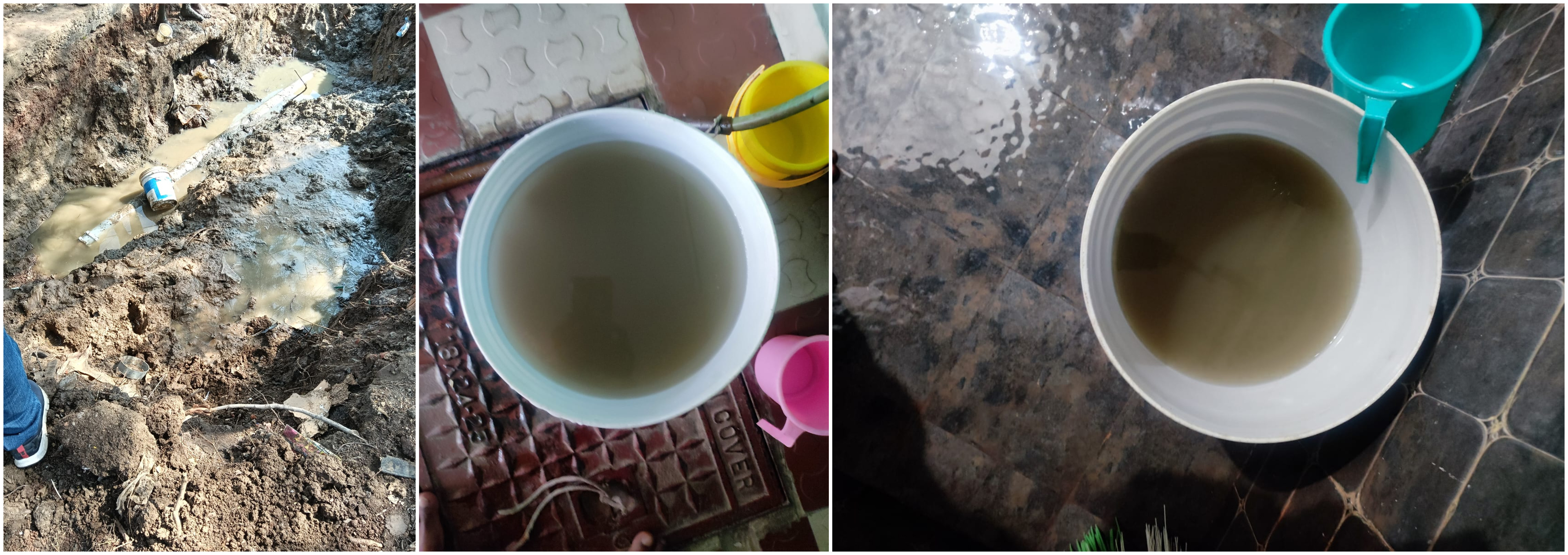 सेजबहार कॉलोनी में गंदे पानी की आपूर्ति, खरीदना पड़ रहा साफ पानी 