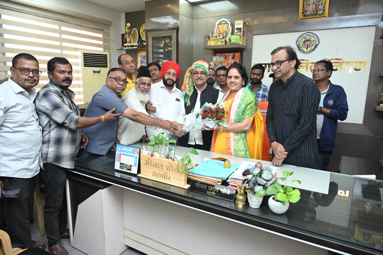 महापौर से संतोषी नगर चौक से भाठागांव चौक के बीच अंडरब्रिज बनाने की मांग 