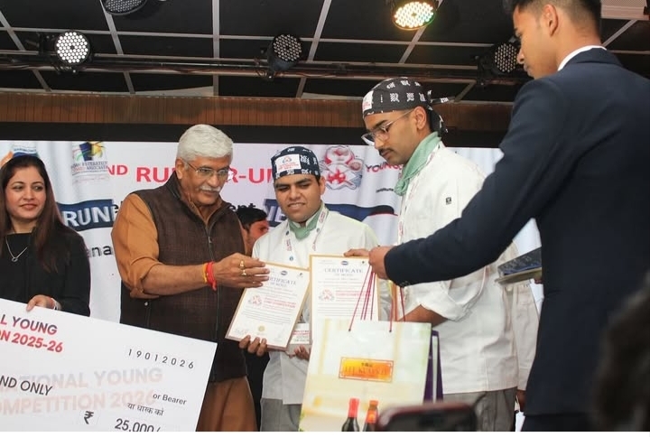 पीएचडीसीसीआई राष्ट्रीय युवा शेफ प्रतियोगिता, पुणे  सिम्बायोसिस ने जीता, पूसा दिल्ली को तृतीय पुरस्कार