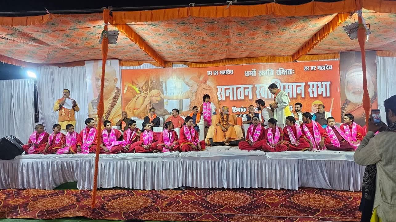 शंकराचार्य के गौ रक्षा आंदोलन से भयभीत है यूपी सरकार:  इंदुभवानंद