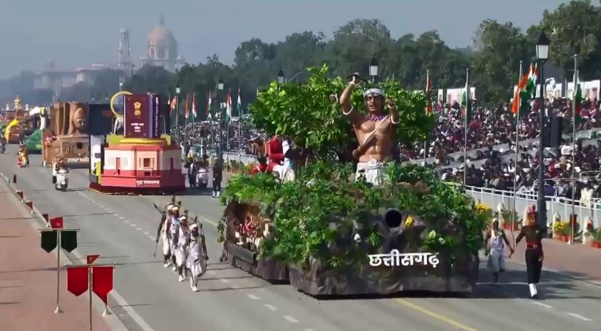 देखें VIDEO : कर्तव्य पथ पर गूंजा छत्तीसगढ़ के जनजातीय शौर्य का इतिहास