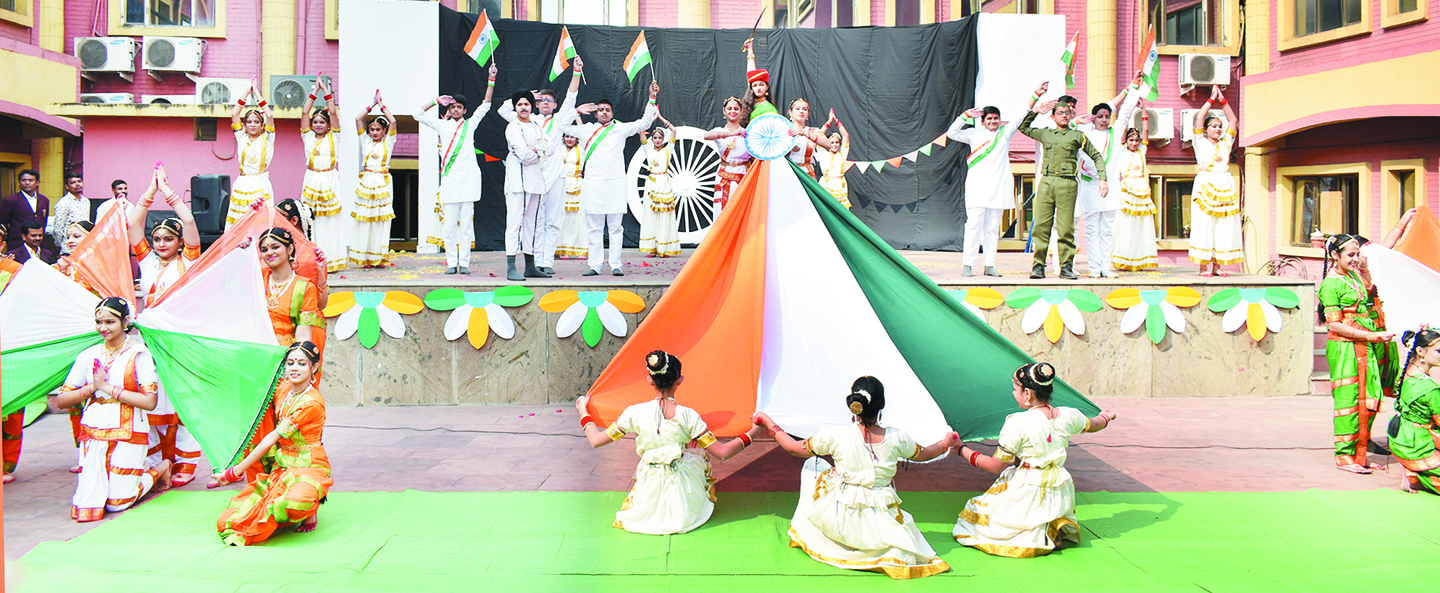 दिल्ली पब्लिक स्कूल रायपुर ने 77वां गणतंत्र दिवस श्रद्धा और जोश के साथ मनाया