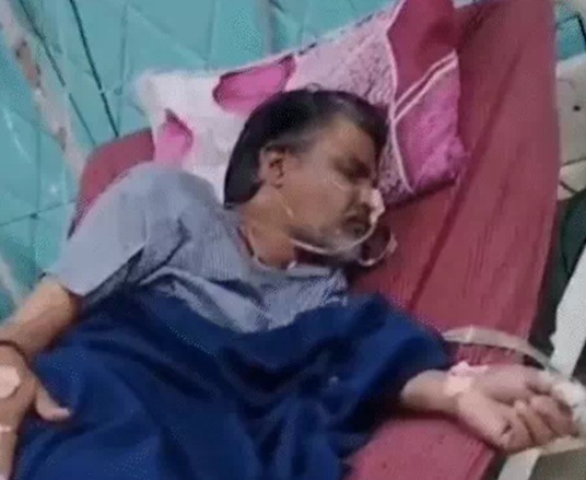 धान बेचने के लिए टोकन न मिलने से आहत किसान ने जान देने की कोशिश की