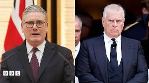 जेफ़री एपस्टीन से जुड़ी नई फ़ाइल्स के बाद ब्रिटेन के पीएम स्टार्मर ने पूर्व प्रिंस एंड्रयू के लिए क्या कहा